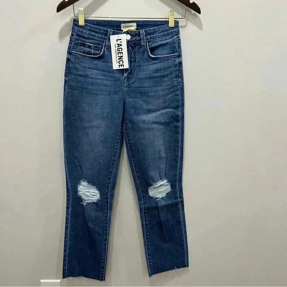 l'agence KAIA CLASSIC LGHT jeans size 25 - Picture 1 of 8